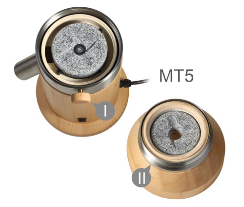 Getreidemühle Salzburger MT5 mit geöffneter Mahlkammer