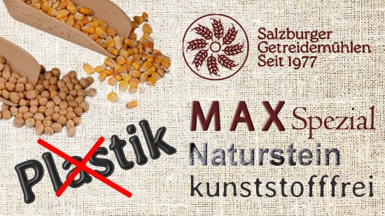 Salzburger Getreidemühle mit Naturstein Granit