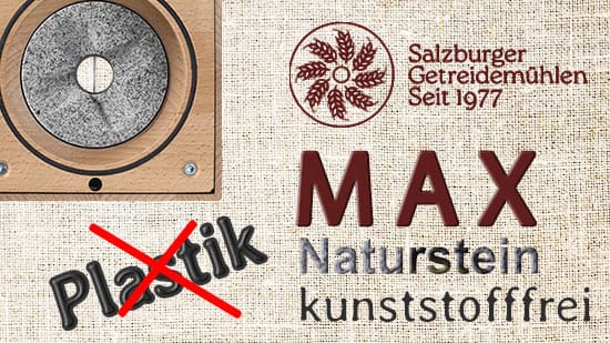 Salzburger Getreidemühle mit Naturstein Granit