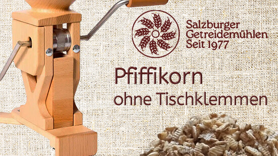 Salzburger Handflocker Pfiffikorn ohne Tischklemmen