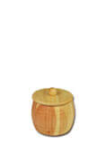 Holzdose - Holzfass - Getreidefass aus Zirbenholz für ca. 350g Getreide, Kaffee usw. Holzdose - Holzfass - Getreidefass aus Zirbenholz für ca. 350g Getreide, Kaffee usw.