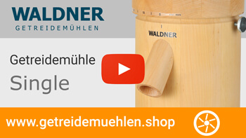 Waldner Getreidemühle Single mit Mahltests