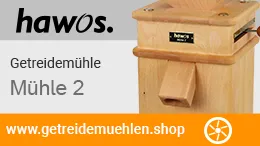 hawos Getreidemühle Mühle 2 im Video